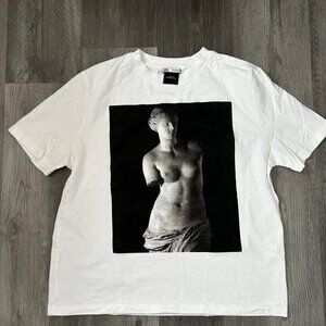 Zara art t-shirt, Vebus de Milo graphi tee cottom size S unisex